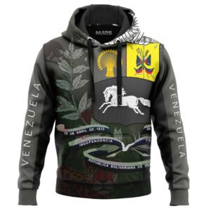 Hoodie Premium Mars Escudo de venezuela