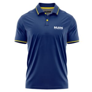 Chemise Premium Mars Azul Marino Pique
