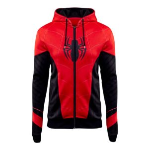 Hoodie Premium Mars Spiderman Black