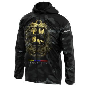 Jacket Premium Mars Sublimada Escudo de Venezuela Camo