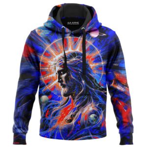 Hoodie Premium Mars Yezuz Abstract