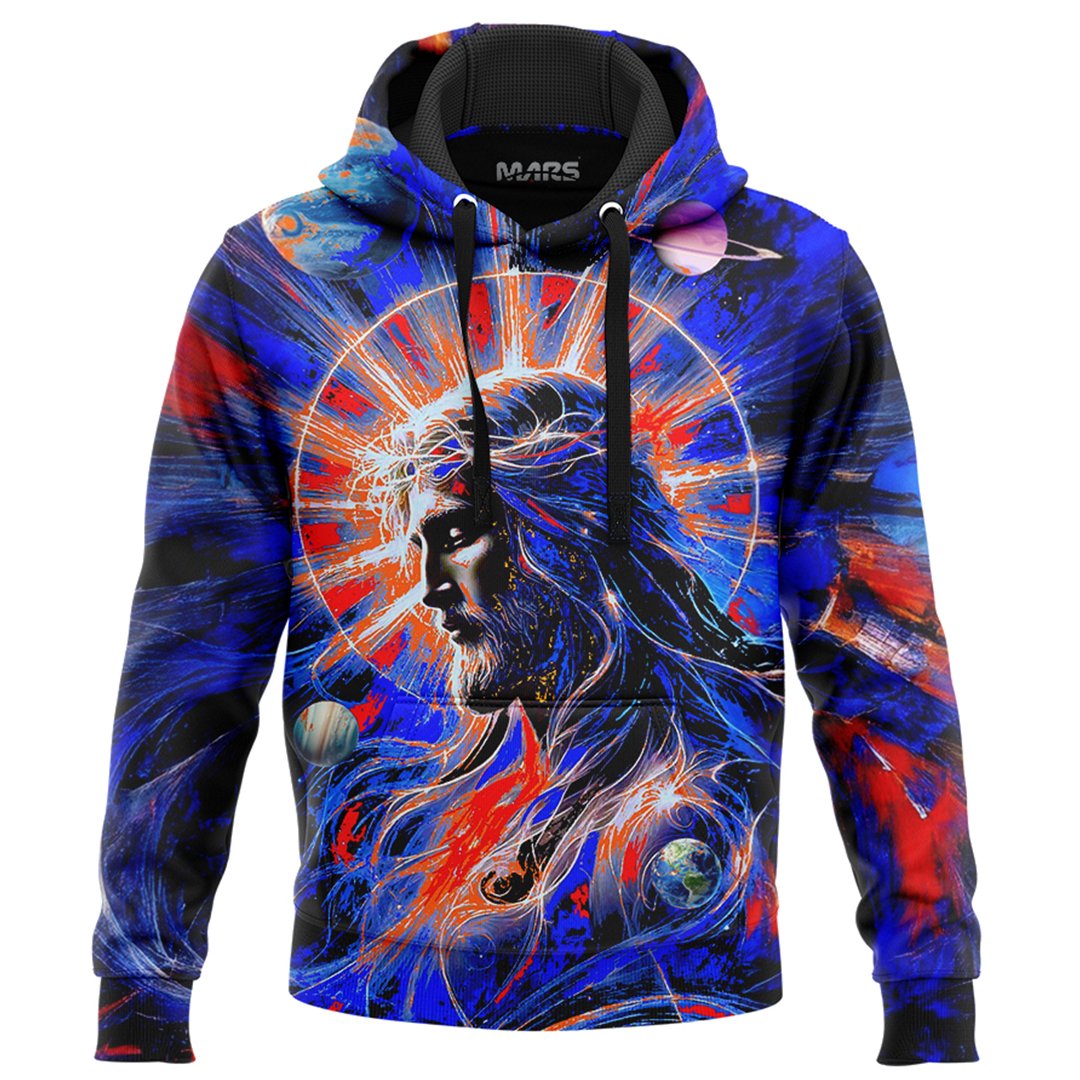 Hoodie Premium Mars Yezuz Abstract