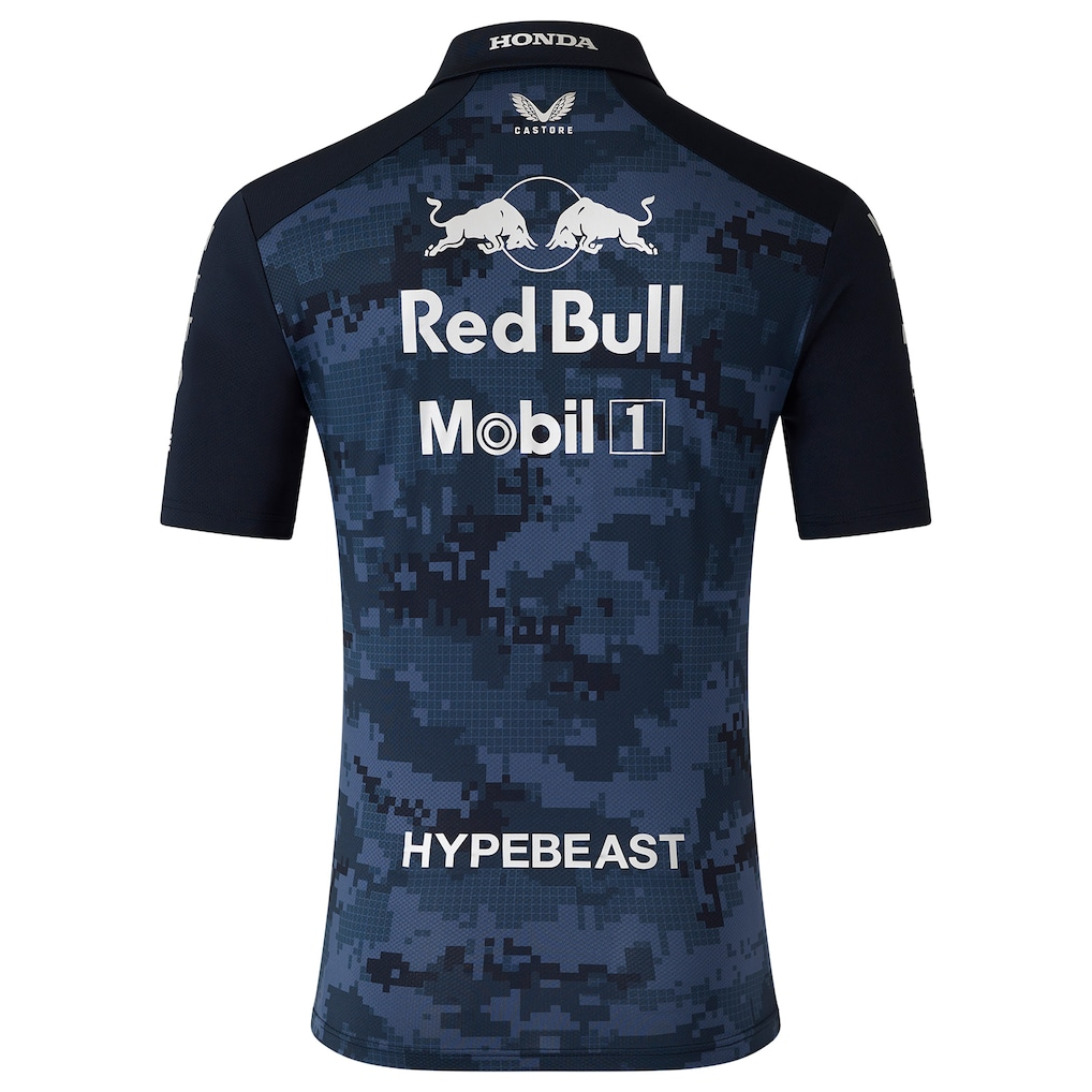 Chemise Castore Navy Red Bull Racing x HYPEBEAST Replica - Imagen 2