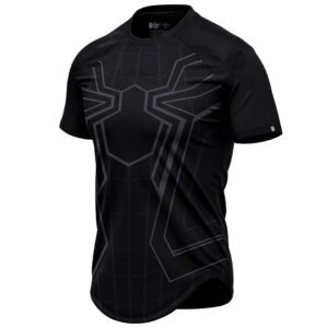T-shirt Premium Spiderman Black