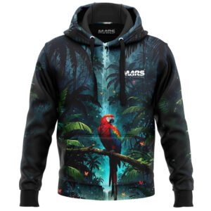 Hoodie Premium Mars Guacamaya Night