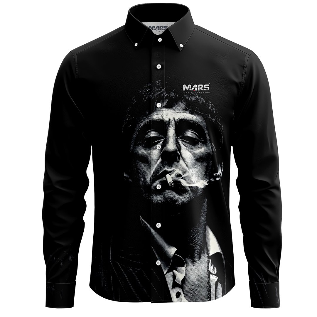 Camisa de Vestir Manga Larga Premium Tony Montana