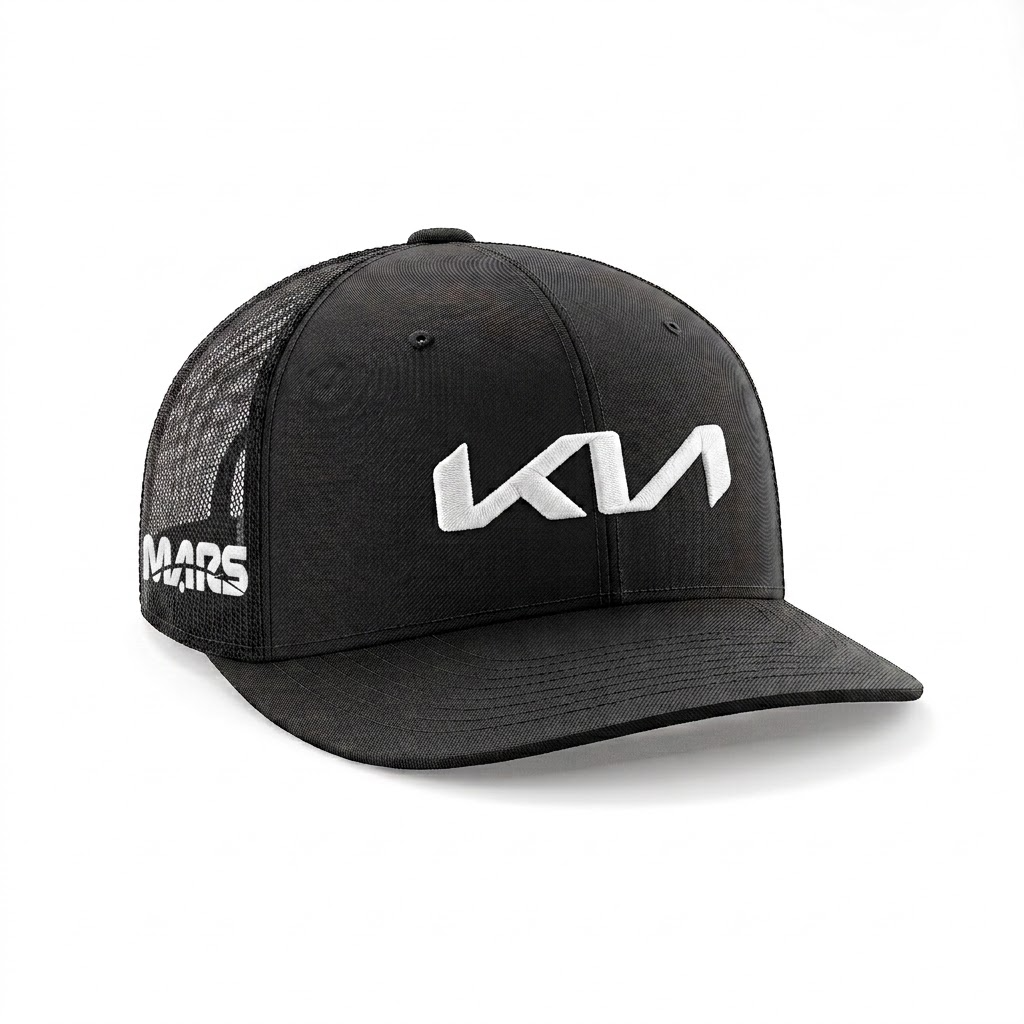 Gorra Empresarial Personalizada con Bordado 3D KIA