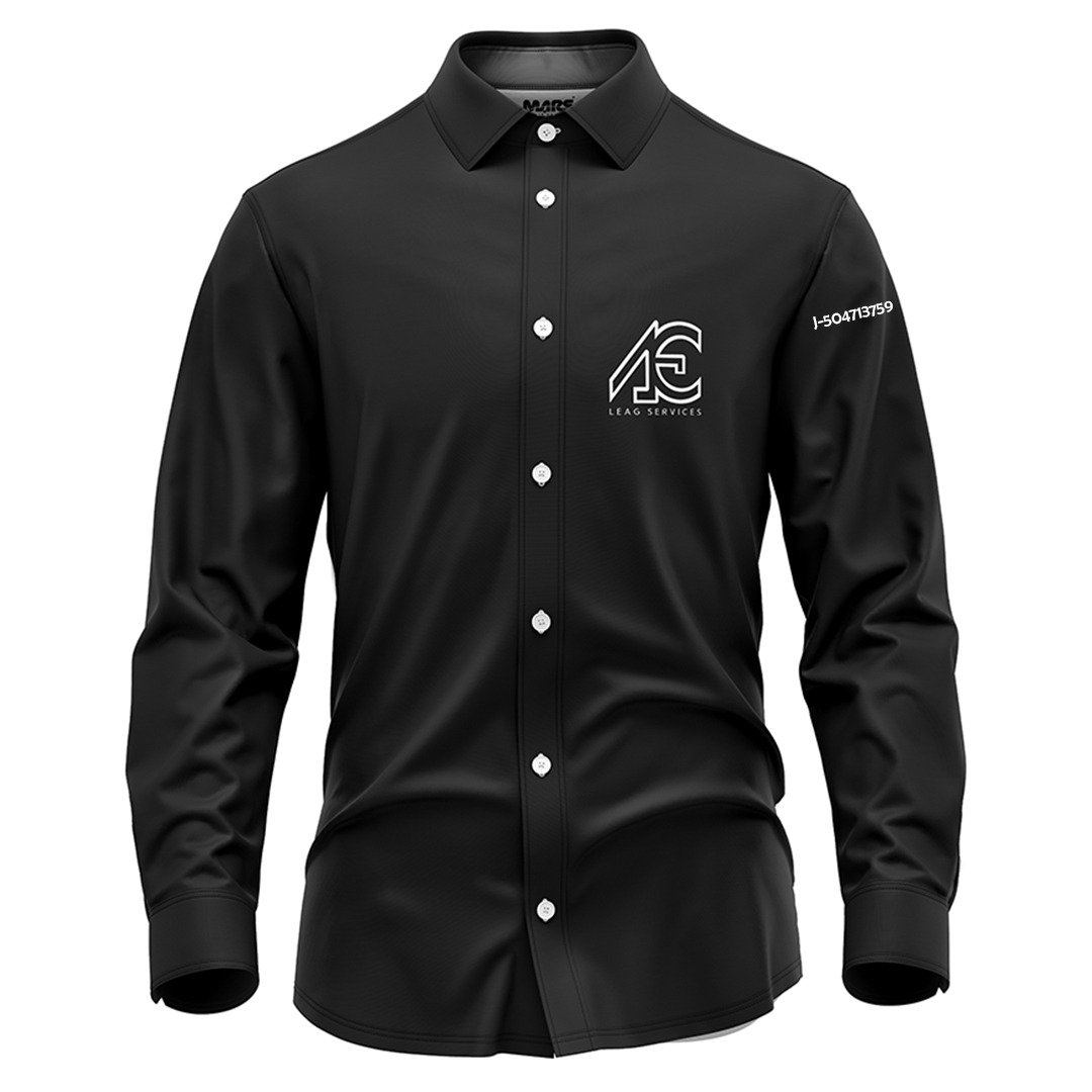 Camisa de Vestir Manga Larga Premium Empresarial Leag Servicies