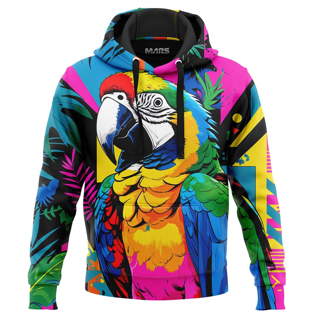 Hoodie Premium Mars Guacamaya