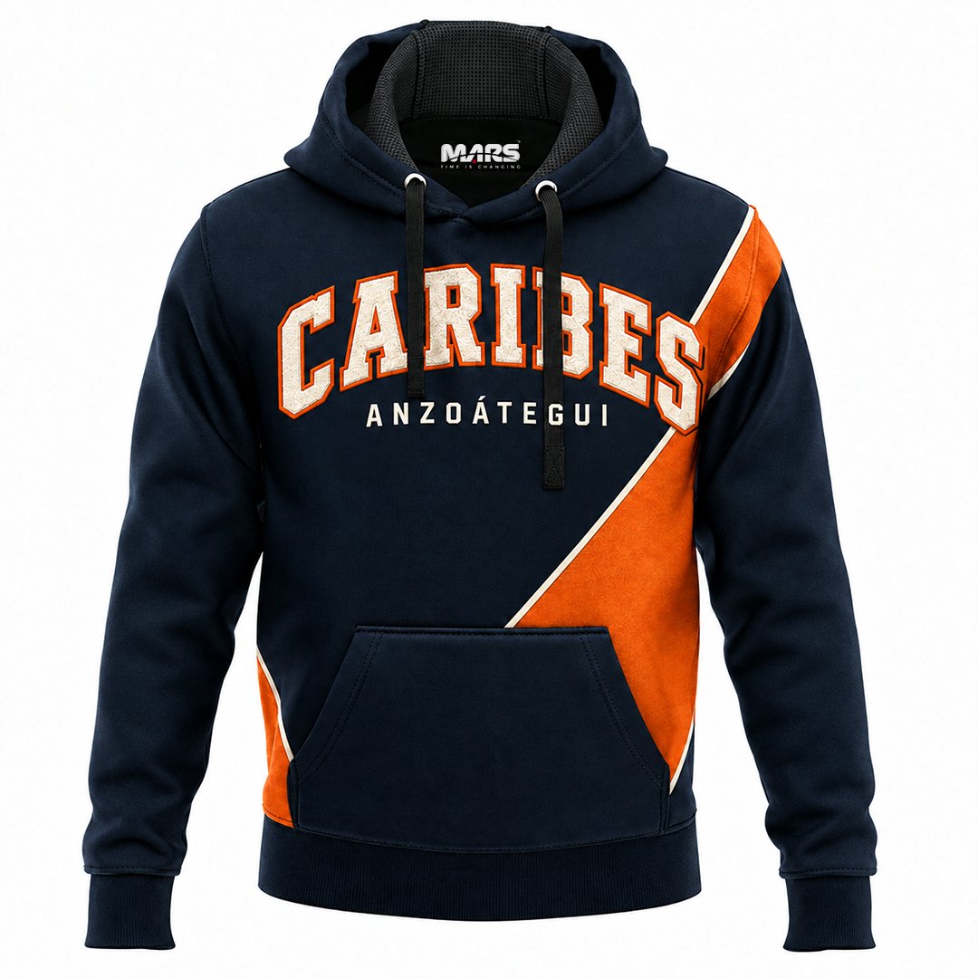 Hoodie Premium Mars Lpbv Caribes de Anzoategui